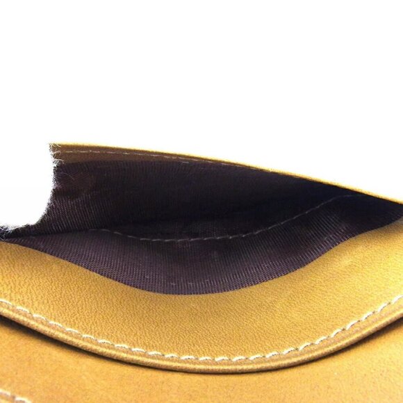 CELINE Long Wallet C Macadam Beige PVC ?~ Leather Authentic Used - Picture 9 of 9